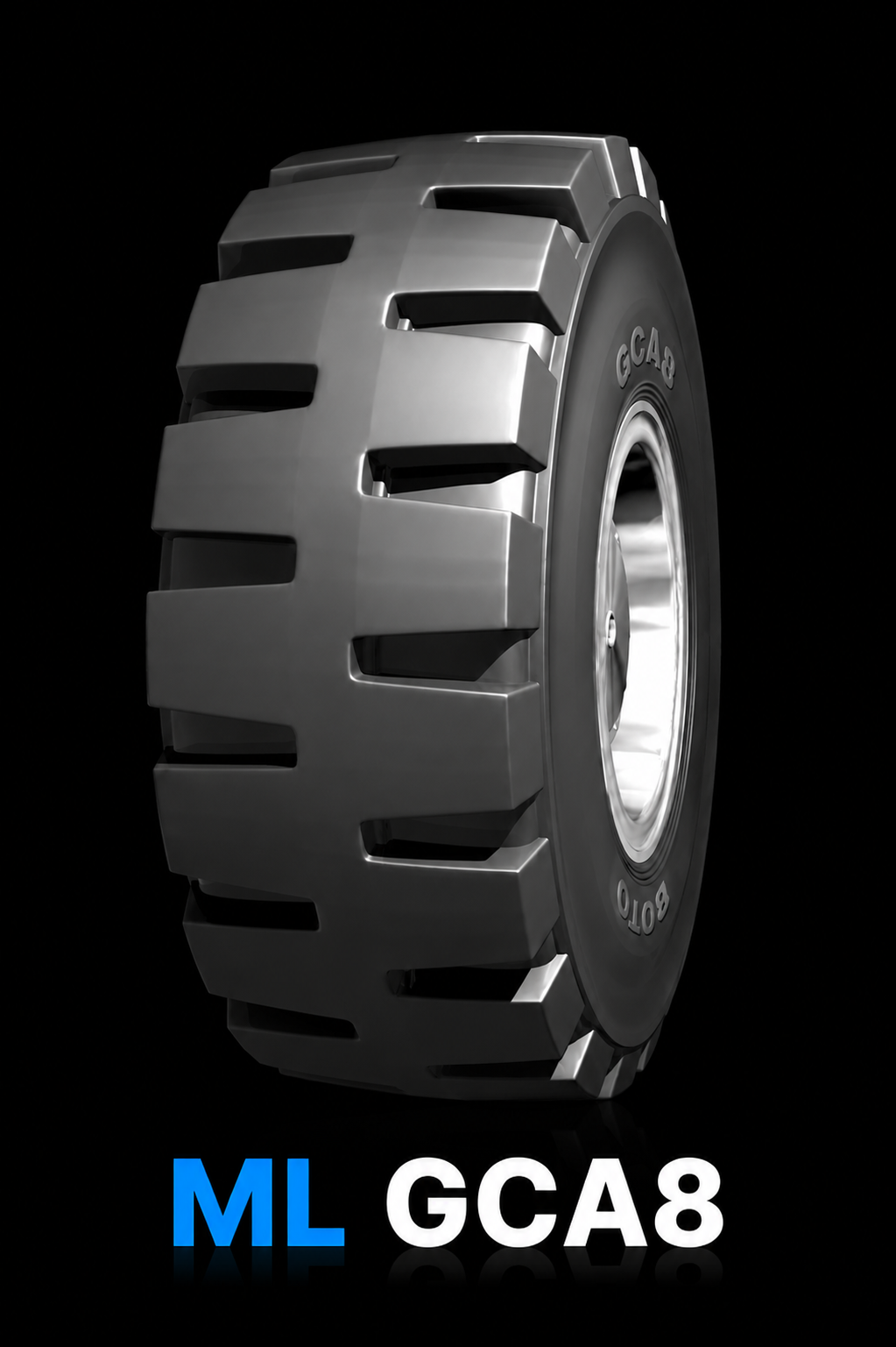 Miller ML GCA8 port and crane tyre