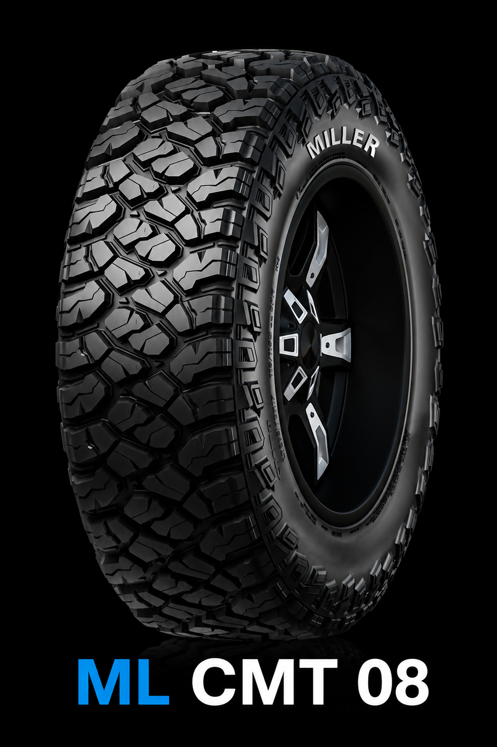 Miller ML CMT 08 mud terrain tyre